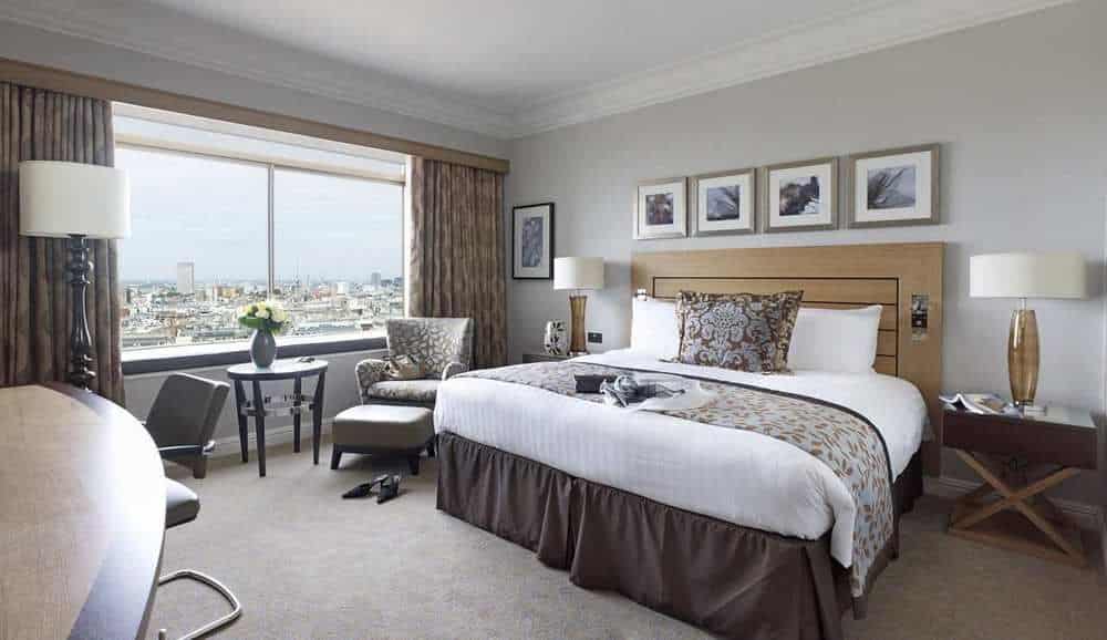 hilton london room view